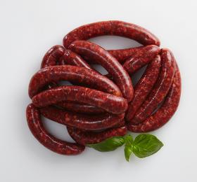 Halal beef sausages