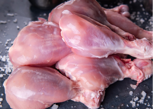 Chicken Drumstick Skin Off